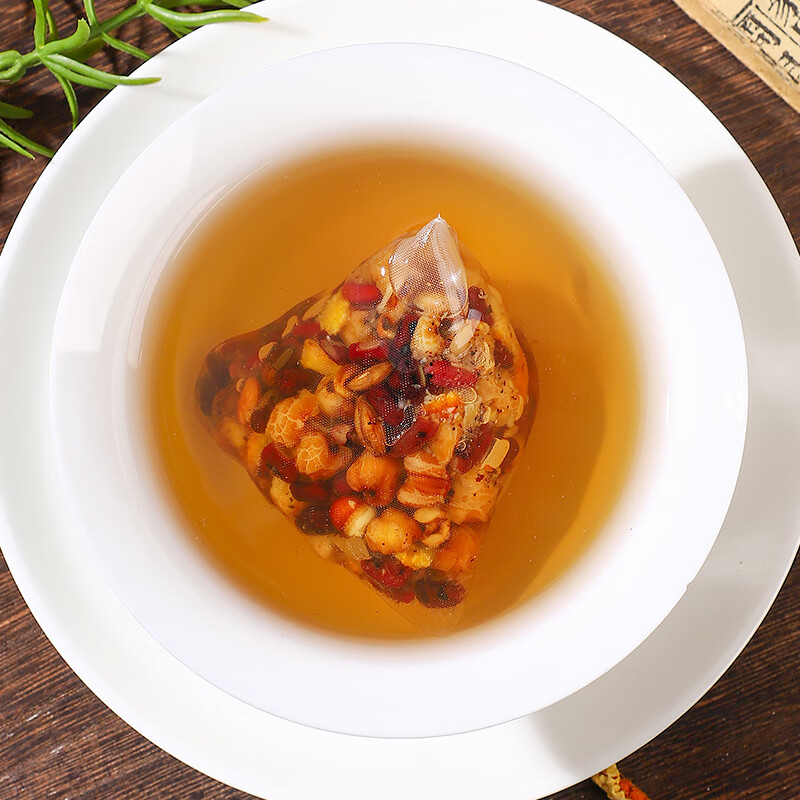悠茗庭草茯苓芡实薏米茶赤小豆薏仁茶独立袋泡茶大麦茯苓薏湿茶袋装160g 茯苓薏湿茶袋装 160g*2袋 （8g*20包/袋）