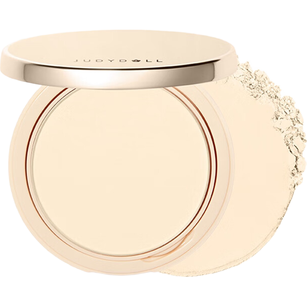橘朵（Judydoll）白开水粉饼遮瑕持久防水不脱妆定妆粉饼定妆新年礼物01白皙色