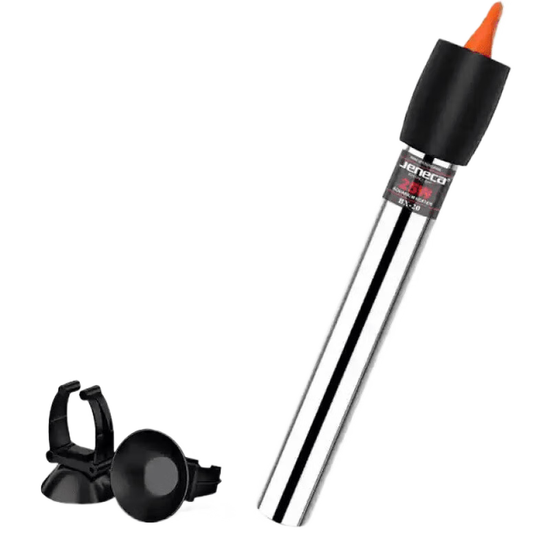 金利佳（Jeneca）魚缸加熱棒自動恒溫不銹鋼加溫器烏龜缸節(jié)能加溫棒節(jié)能 25W 金利佳加熱棒適合20升水左右