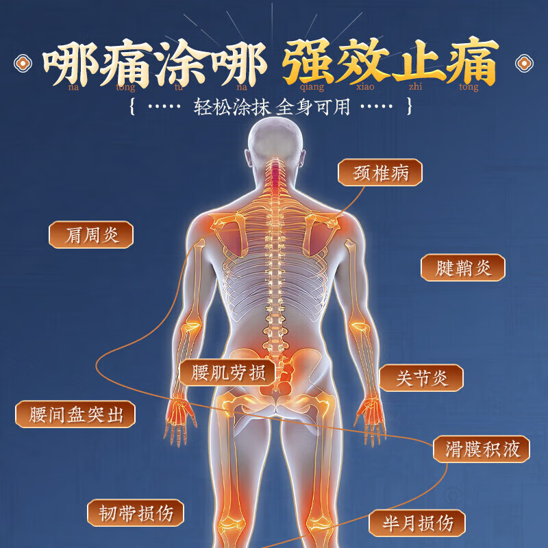 透骨膏颈椎腰椎膝盖风湿关节疼痛舒筋活络原装正品 【正宗老牌】透骨膏50g 1瓶 透骨膏原装专用特效