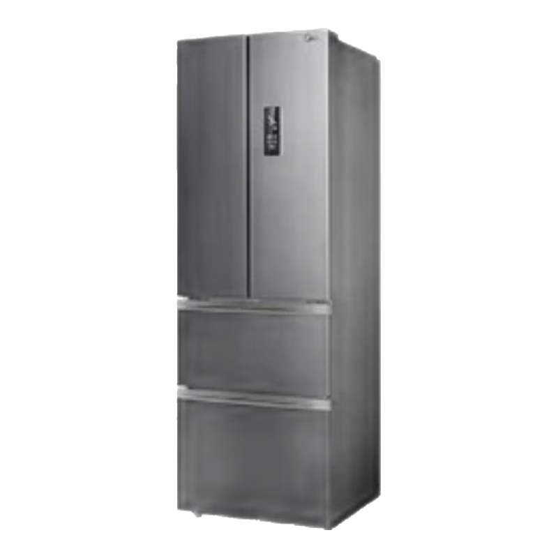 Midea 美的 臻润系列 BCD-325WFPM(E) 风冷法式门冰箱 325L 深灰