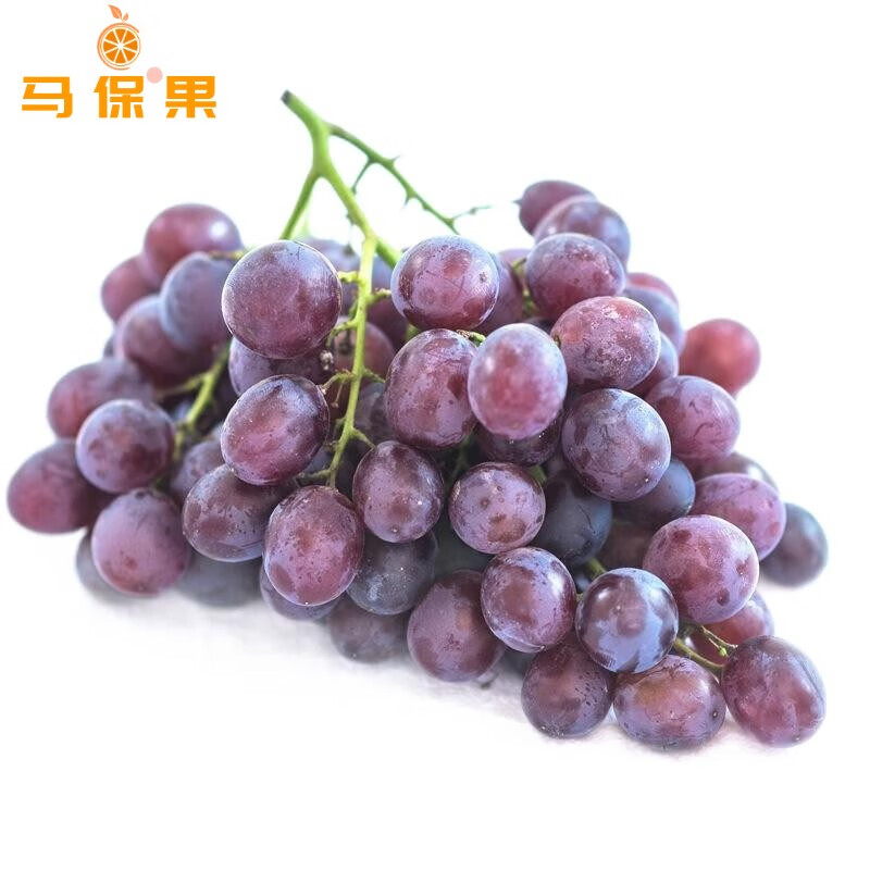 马保果玫瑰香葡萄 山东特产平度大泽山新鲜葡萄饱满香甜整箱孕妇水果