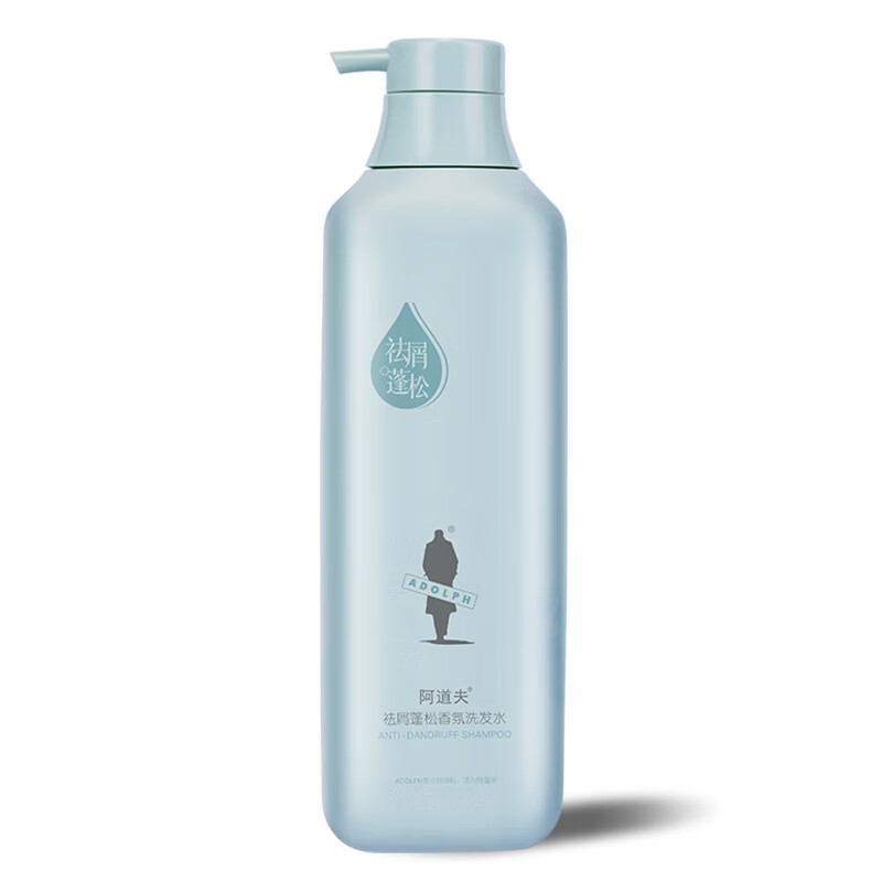 阿道夫洗发水518ml 控油去屑蓬松亮泽丝滑洗发膏露舒爽 男女通用 祛屑洗发水518ml 留香