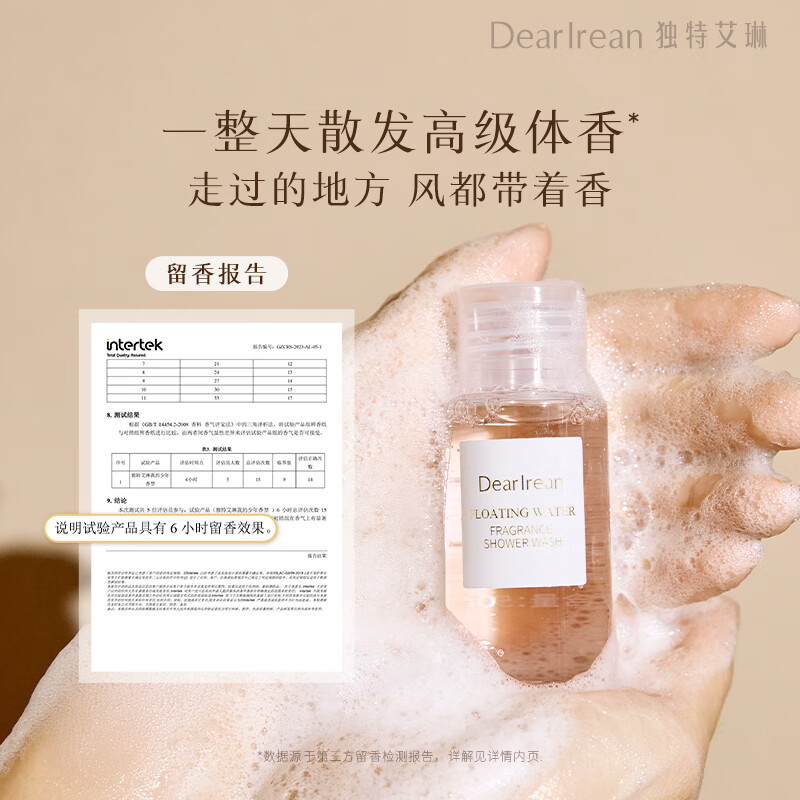 独特艾琳(Dear lrean)独特艾琳香氛沐浴露洗发水护发素旅行装洗漱套装出差便携小样4件 【香氛旅行套装】我的少年