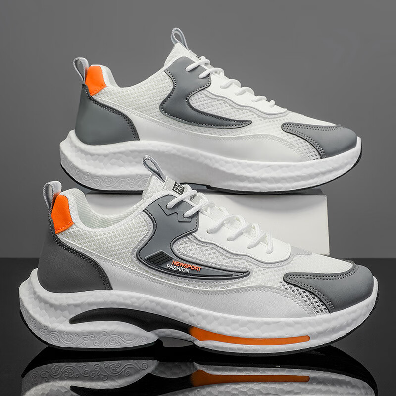 FOURDATRY2025�ļ��¿���Ь͸�������˶�Ь�������Ь���п����װٴ��ܲ�Ь K8029�׻� 44