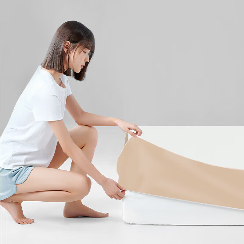 喜临门奶芙防泼水床笠专属链接 奶芙防泼水床笠 150*200cm