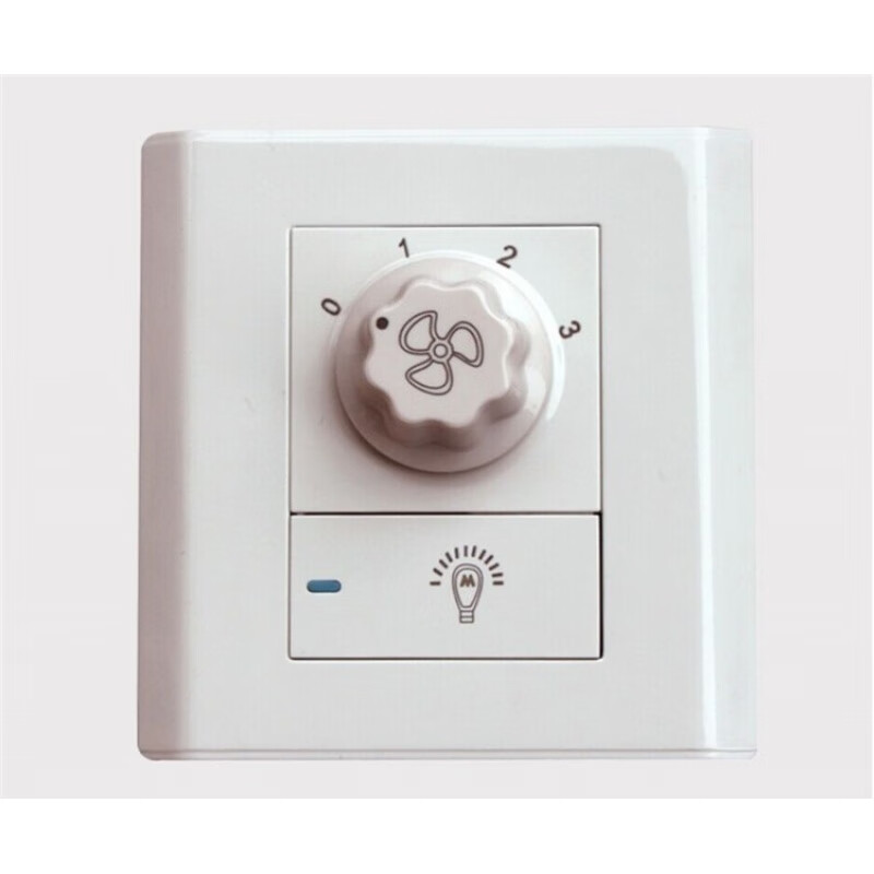 通用型风扇吊灯风扇灯调速器壁控吊扇灯家用双开关带灯调速开关