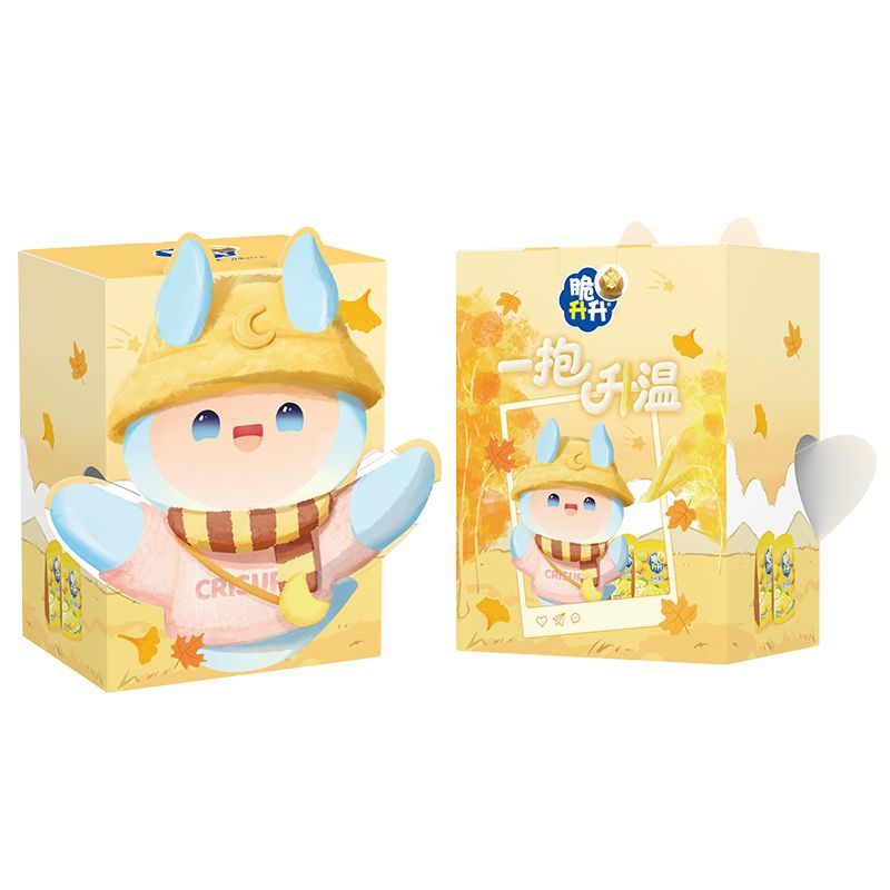 脆升升新品一抱升温秋冬礼盒温馨露营拍照经典蜂蜜香脆薯条 一抱升温834g礼盒