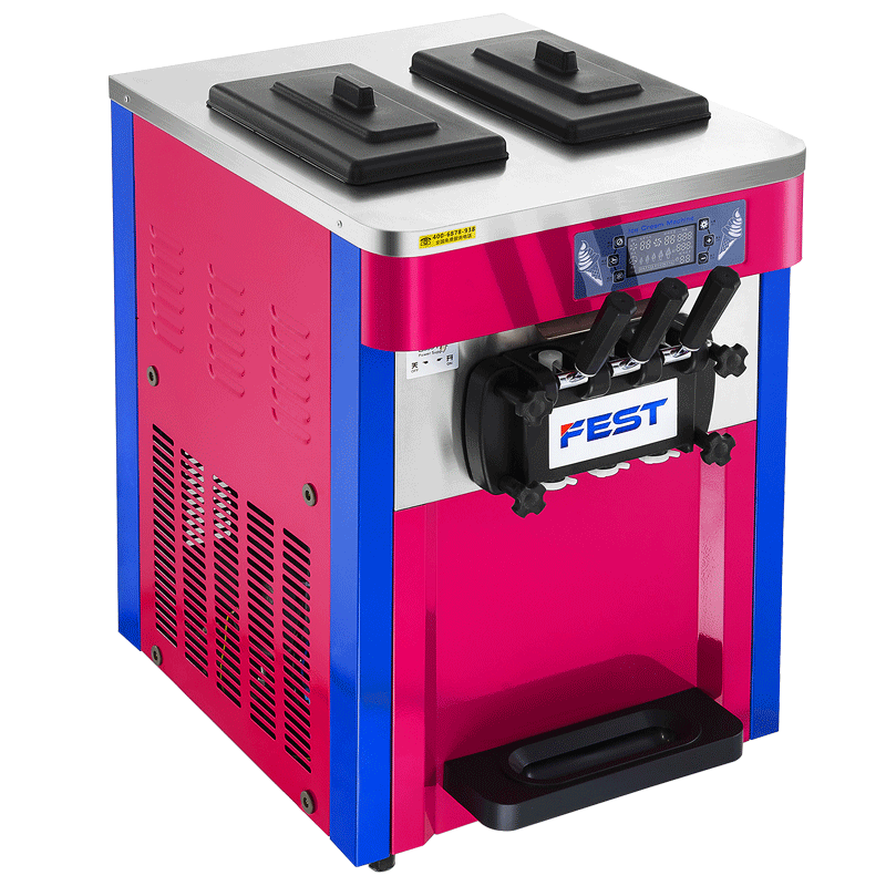 fest冰淇淋机商用冰激凌机软质全自动雪糕机甜筒机奶茶店设备全套