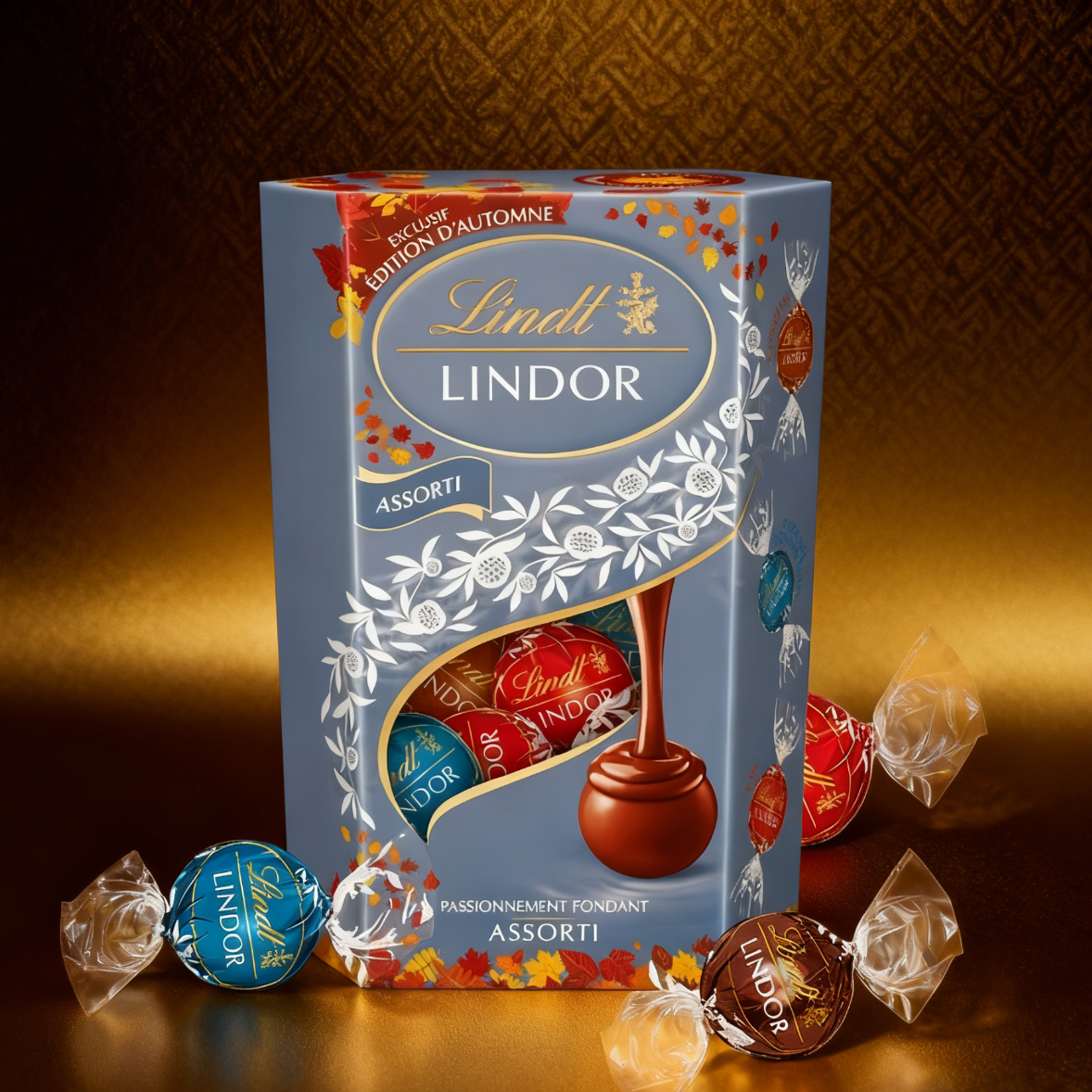 瑞士莲（lindt）瑞士莲秋季限定什锦巧克力200g生日礼物休闲零食