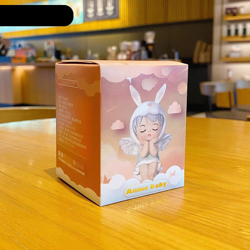 盲盒少女心精致瑜伽女孩办公室桌面摆件 正版 安妮宝贝盲盒【1个】