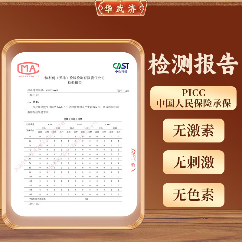 华武济顽固皮炎湿疹牛皮癣皲裂手癣鹅掌风脚癣皮肤瘙痒外用中药凝胶无激素 一盒（适用轻症 缓解改善）