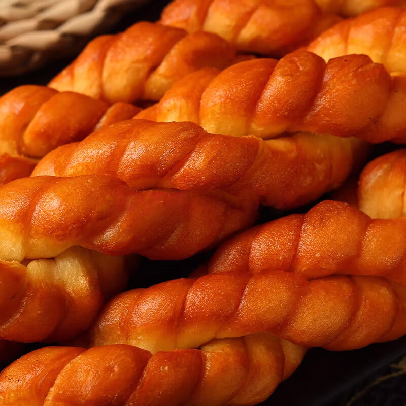 果丰故香老式手工麻花香酥独立包装休闲解馋充饥零食网红麻花 老式手工麻花120g*5