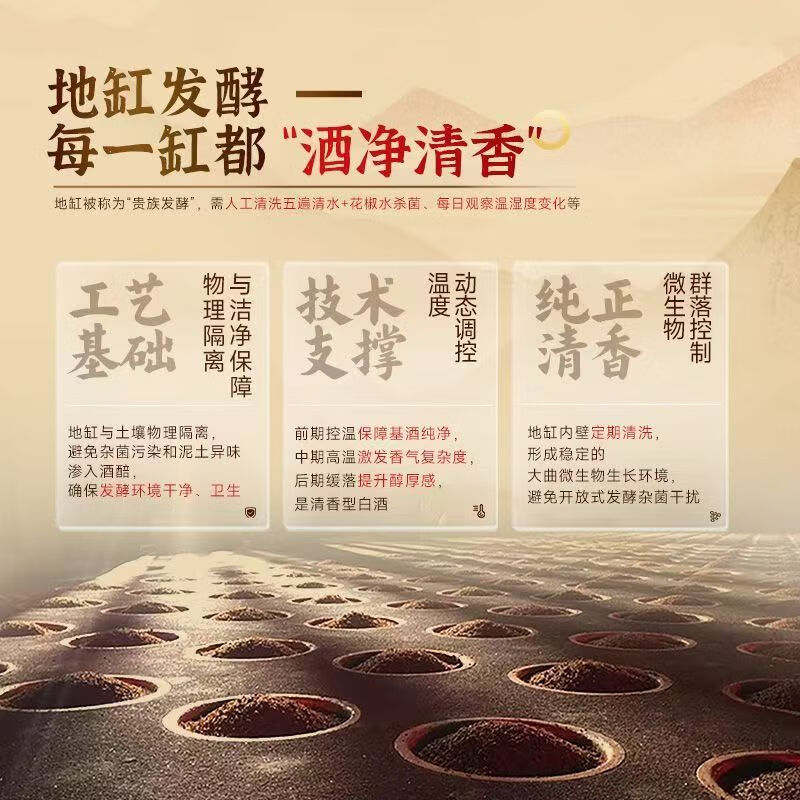 汾杏【官方正品】杏花村酒百年汾杏清香型白酒纯粮送礼聚会高度口粮酒 53度 475ml 6瓶 汾杏V15