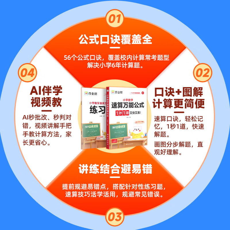 作业帮小学数学画图法60天搞定1-6年级数学思维专项训练速算万能公式几何36模型母题精讲图解应用题一题会百题通快解应用题 【3本】速算公式+画图法+几何36模型 无规格
