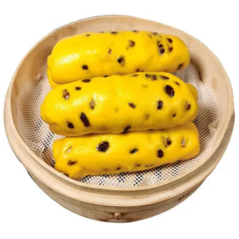 富世康山药红豆卷儿童早餐粗粮南瓜玉米馒头速冻半成品糕点方便主食手工 480g*2袋(16个装)