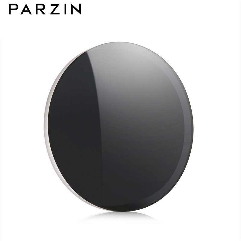 帕森（PARZIN）1.56近视偏光太阳镜片 多色可选炫彩膜镜片1.60/1.67镜片 2片装 黑灰片 1.67(非偏光 建议450度以内)