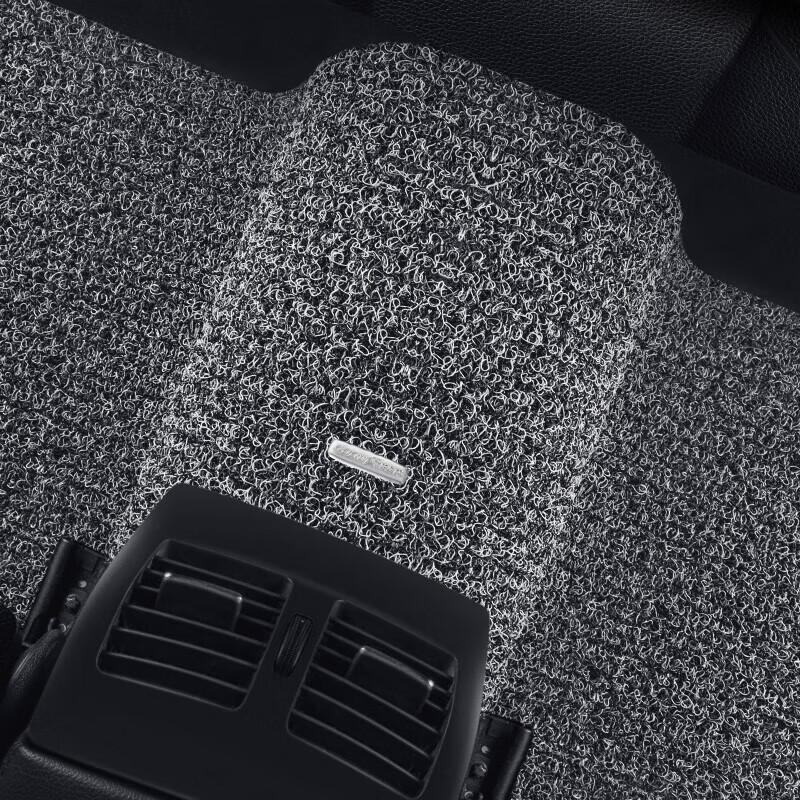 固特异(Goodyear)丝圈汽车脚垫适用于 黑灰色-18mm-五座专用 马自达CX5昂克赛拉CX4阿特兹CX30