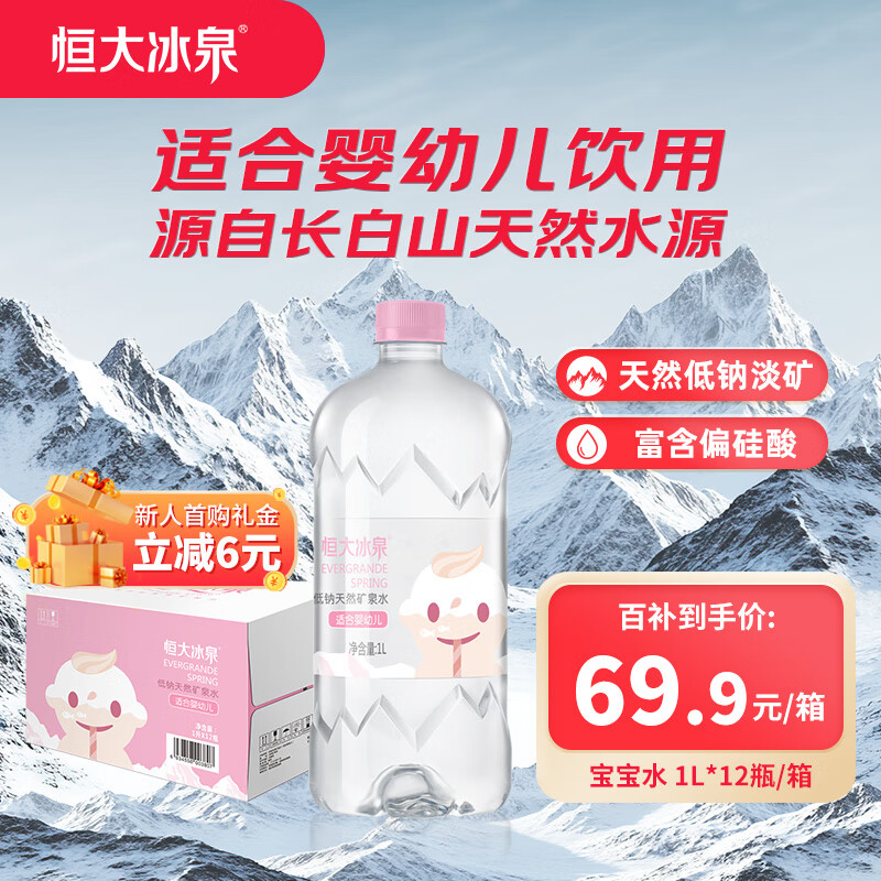 ���ڲ���������Ȫ����ɽ����ˮĸӤ����Ȫˮ��ͯ����ˮ���̷۸�ʳ���� 1L*12ƿ���� 66.8Ԫ