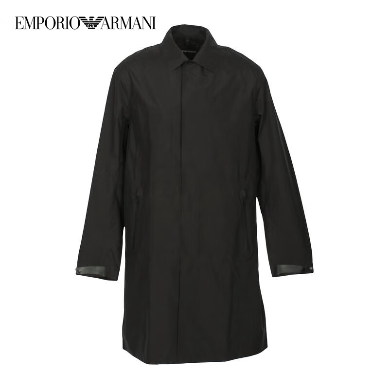 安普里奥·阿玛尼(emporio armani)七夕礼物 男士秋冬大衣 black 36