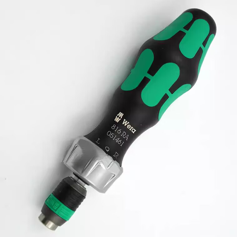 WERA维拉816RA棘轮螺丝批快速手柄适合1/4 批头 Wera维拉816RA棘轮螺丝批快速手柄适合1/4
