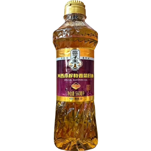 菜子王川西正宗菜籽油小榨特香560ml/瓶 1瓶