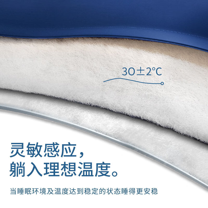 被子冬季深睡控温被Pro2.0春秋四季被A类被芯深睡被子母被 【新】深睡蓝 220cm*240cm 冬被（双层控温子母被）