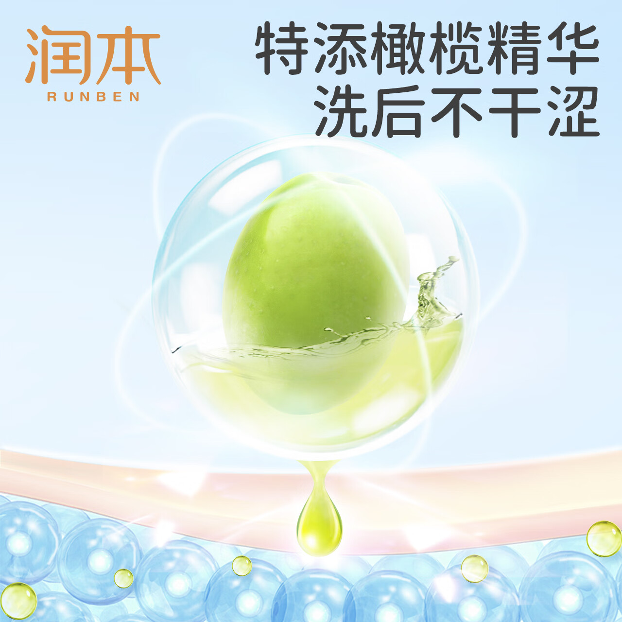 润本(RUNBEN) 儿童泡泡洗手液婴幼儿专用氨基酸泡沫洗手液 250ml*1瓶