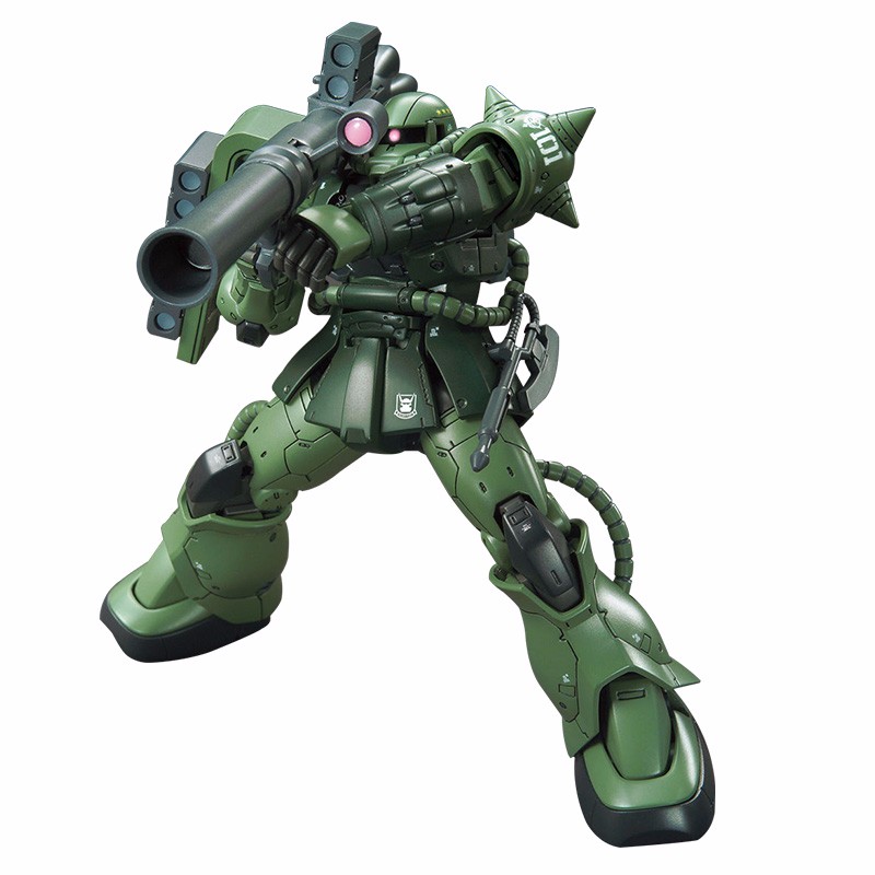 万代(bandai)高达拼插拼装模型玩具hg gto 1/144 量产型 扎古2 c6/r6