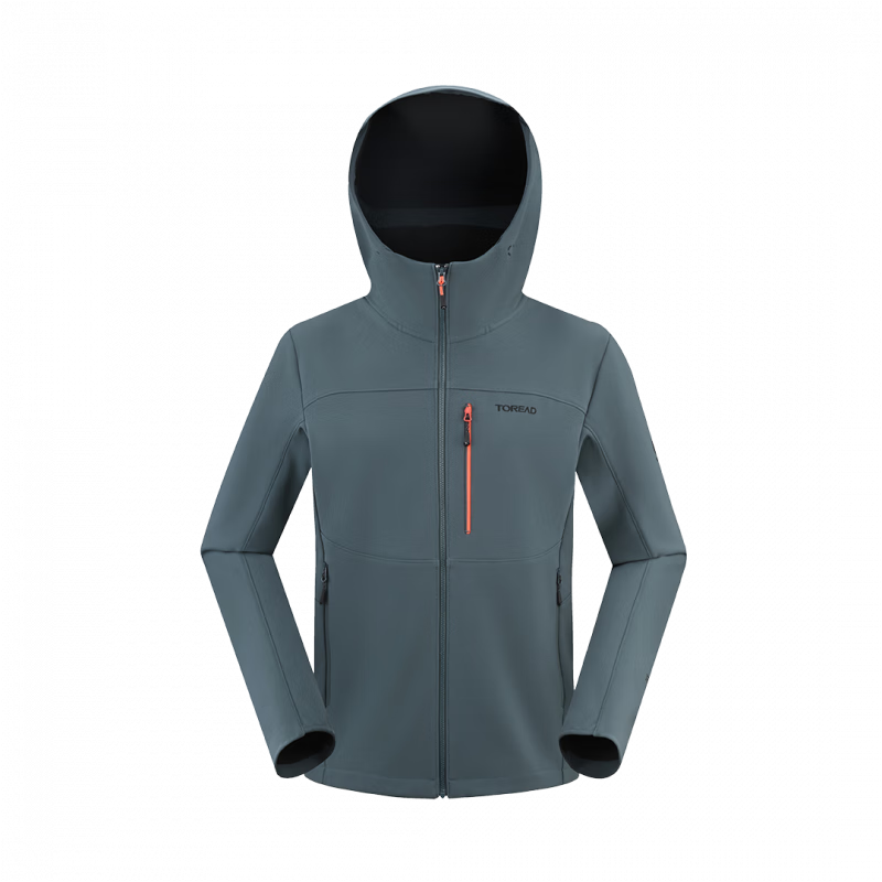 探路者(TOREAD)软壳衣男2025新款户外防风防泼水保暖外套 暮岩色 XXXL