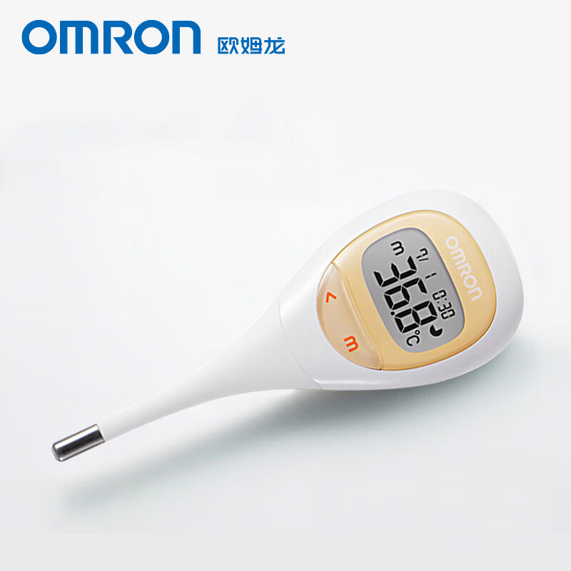 欧姆龙OMRON家用腋下电子体温计儿童成人男女温度计日本进口15秒测温测温仪MC-682