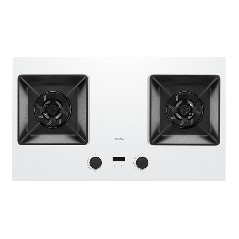 老板（Robam）【升級(jí)70%熱效率+雙邊定時(shí)+納米抗污科技】鹽系JZT-57BA-G2燃?xì)庠钐烊粴?.2kW火力煤氣灶國(guó)家補(bǔ)貼