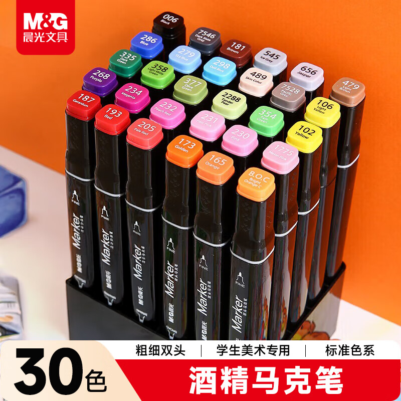 ���⣨M&G���ľ����˱�30ɫˮ�ʱʶ���˫ͷ���Ի��ʼǺű���װѧ���ľ߶�ͯ���к�Ů�����տ�ѧ�������� 16.8Ԫ