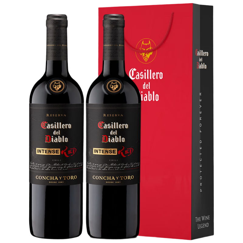 ħCasillero del DiabloѾ ڽϵŨظɺѾ750ml ԭƿں ˫֧װ