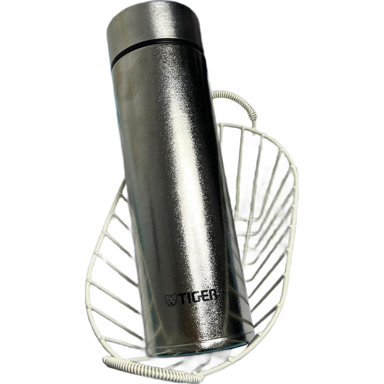 虎牌香港直郵純鈦保溫杯雙層鈦杯高顏值輕奢商務(wù)車載杯 銀色 480ML