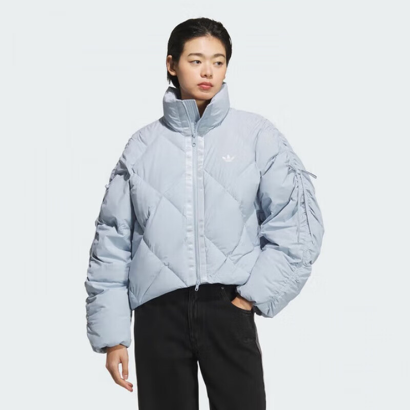 阿迪达斯 （adidas）三叶草女子运动休闲羽绒服外套KC2612 KC2612 XS