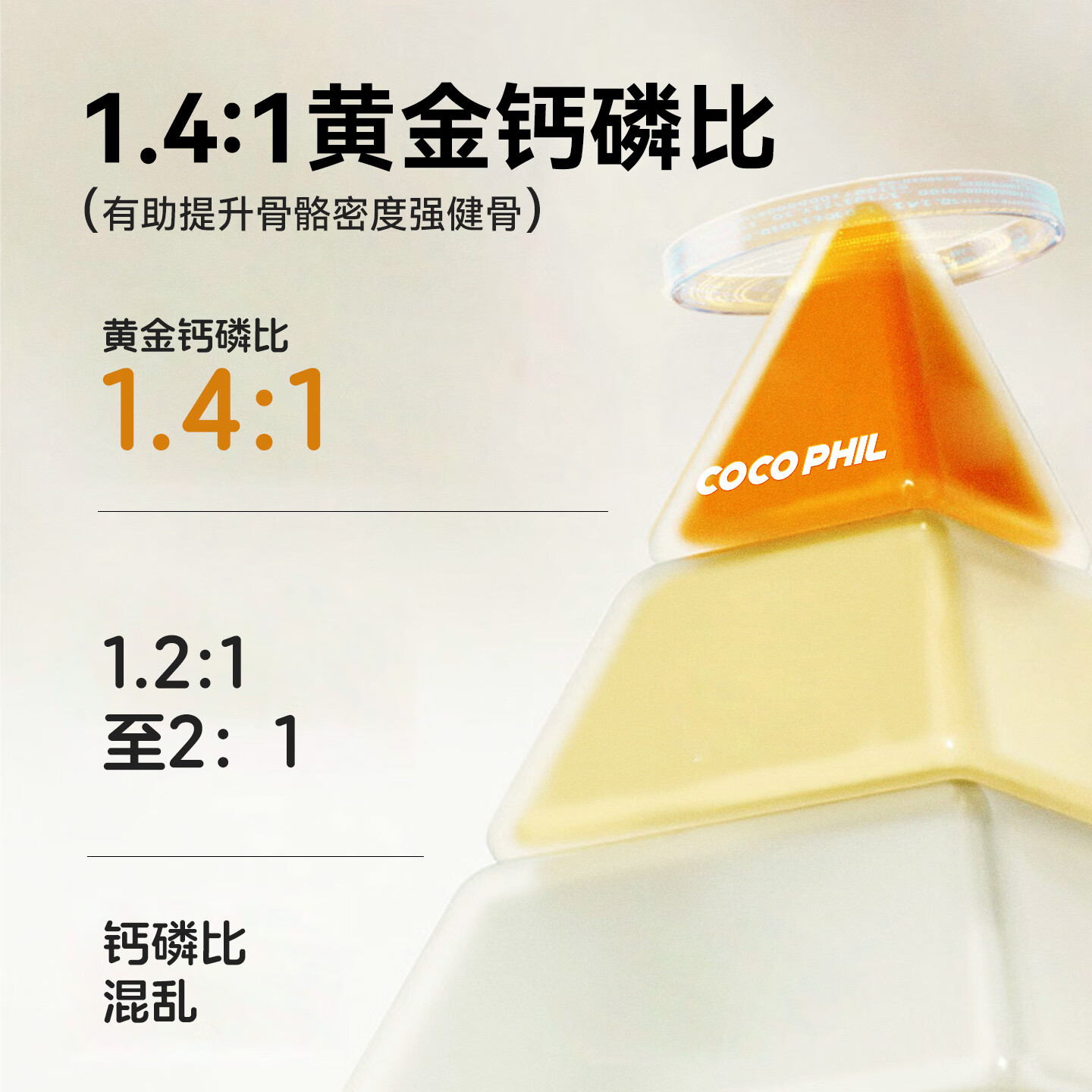 COCO PHIL犬用乳钙片液体软胶囊 补钙健骨营养品狗狗专用