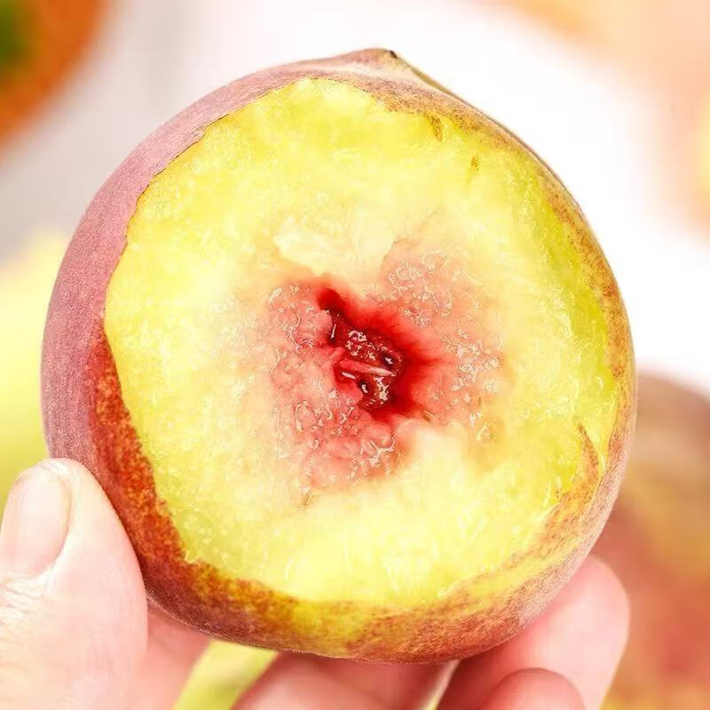 绿相忆 山东青州蜜桃  净重4.5斤【店长力荐】