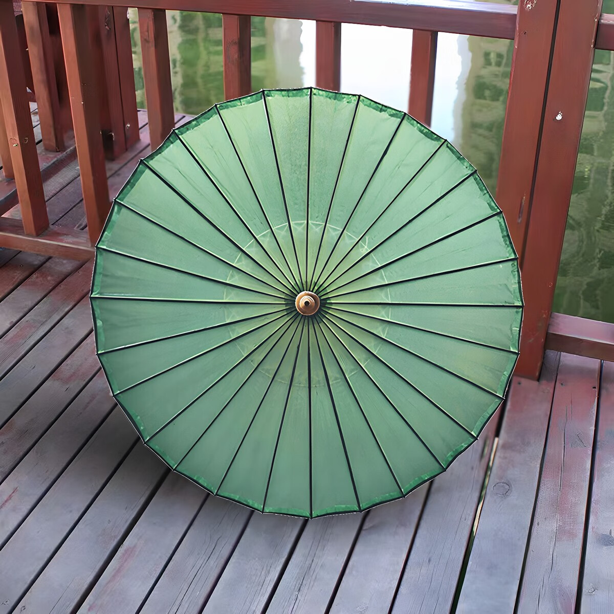 好俏俏純色油紙傘古風(fēng)防雨道具裝飾吊頂舞蹈?jìng)銈鹘y(tǒng)漢服攝影晴雨兩 本鏈接為防雨桐油傘味道重介意慎拍 半穿 桐油傘