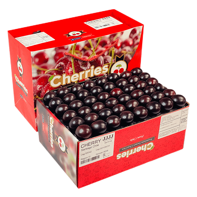 余悦智利车厘子【JD顺丰-多地次日达】4J级进口大樱桃新鲜水果礼盒 5斤(净重) 【超级划算】原箱礼盒 【金钻级】果王 | 4J 32-34mm 
