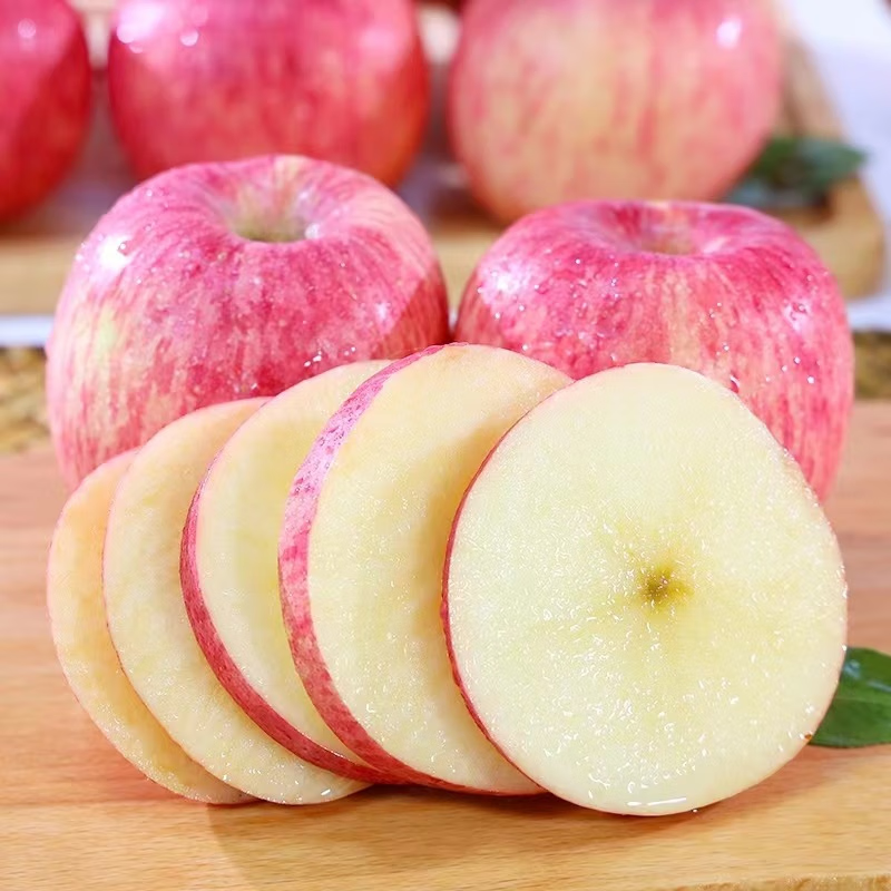 正宗运城红富士苹果带箱5斤