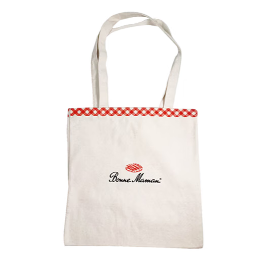 蓓妮媽媽法國(guó)進(jìn)口Bonne Maman巧婆婆早餐面包涂抹酸奶伴侶果醬 蓓妮媽媽帆布袋-贈(zèng)品專用