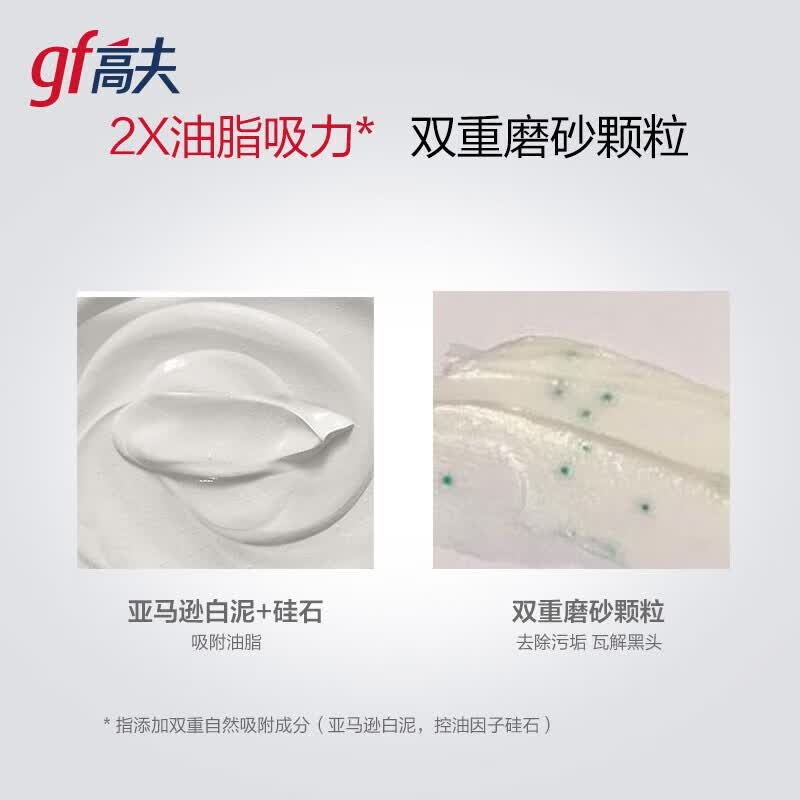 高夫（gf）男士套装保湿控油护肤送男友生日礼物 3件套(洁面+水+乳)