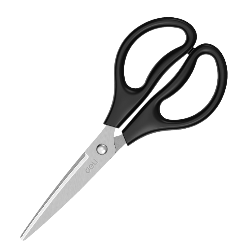 得力（deli）(deli)【超级爆款】180mm办公生活家用剪刀 中号剪子手工办公用品【大手柄 更舒适】 TJ125