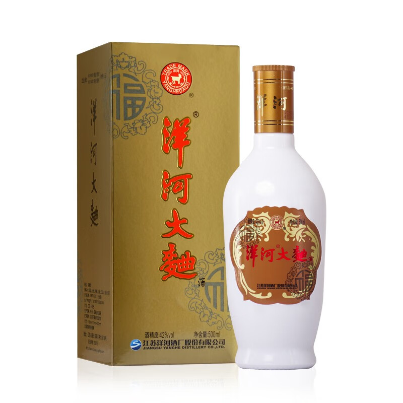 洋河大曲 大全福酒 42度500ml 绵柔浓香型白酒口粮酒 宴请自饮 42度