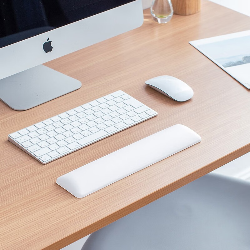 sanwa supply 人体工学键盘托 机械键盘腕托 办公游戏手托 柔软果冻