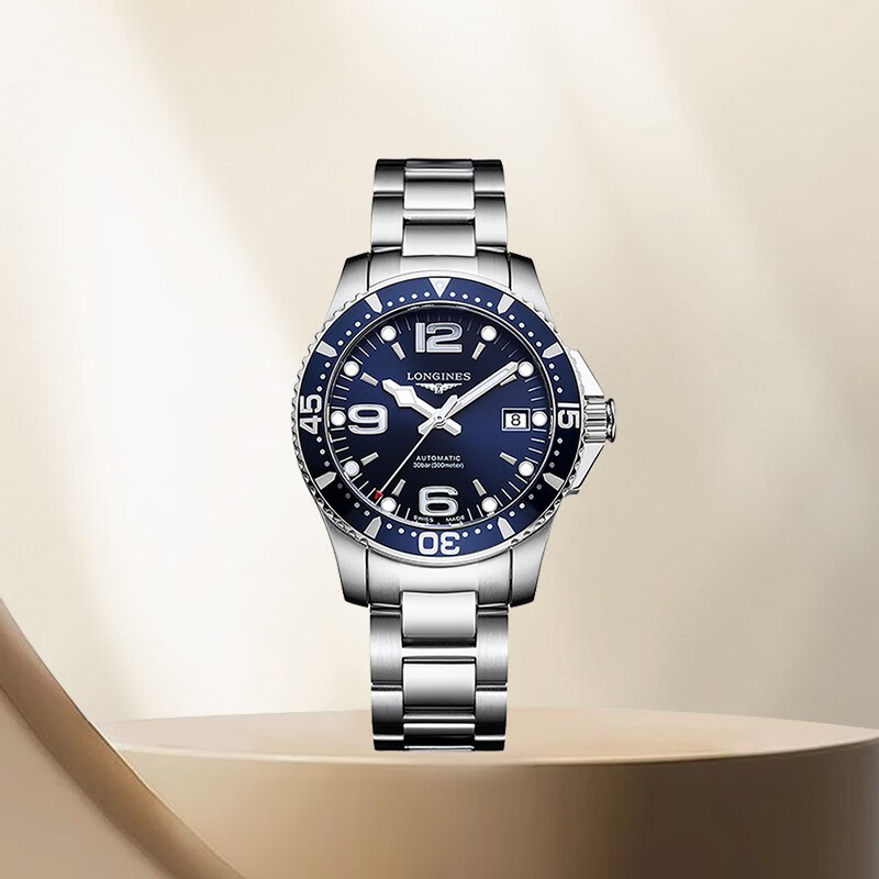 浪琴（LONGINES）瑞士手表康卡斯系列自动机械男表41mm L3.742.4.96.6