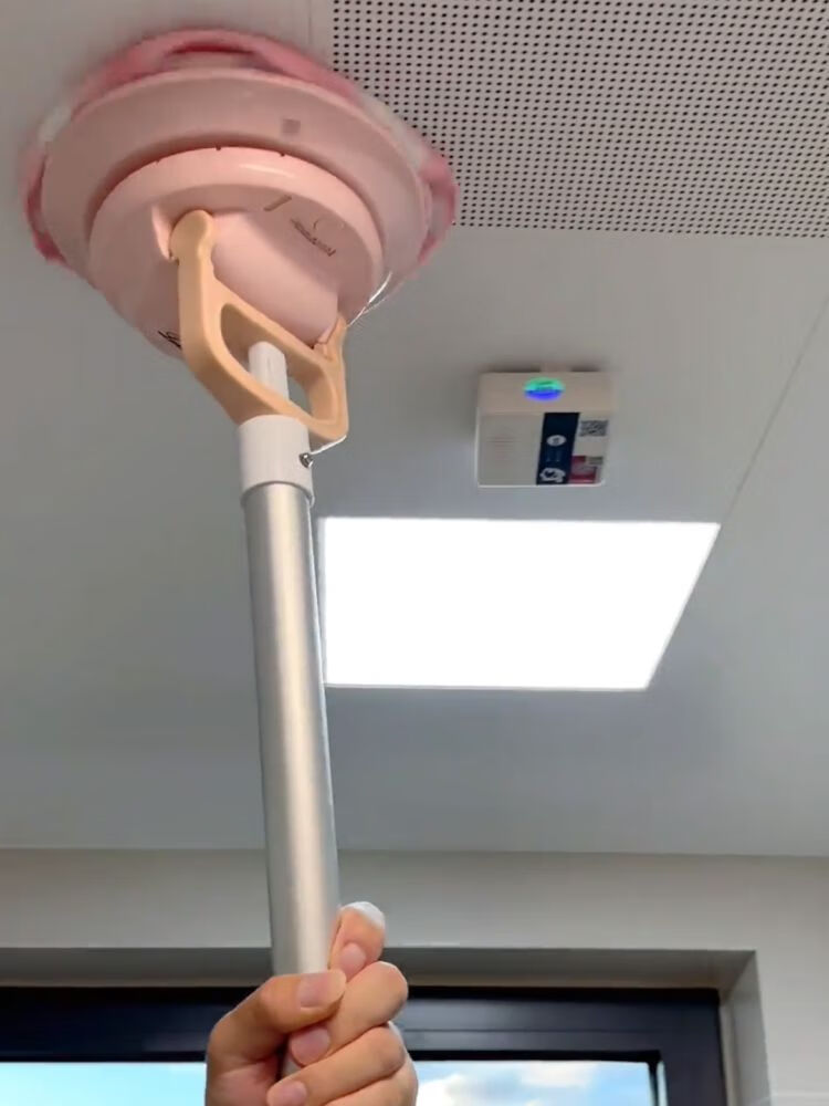 擦玻璃神器擦窗机器人家用无线伸缩电动多功能充电款抹窗擦墙擦棚 普通拖把蓝色单独五个拖把头