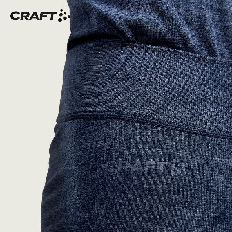 CRAFT蓝标CORE运动户外训练跑步透气速干防风保暖打底衫长袖T恤男 上衣（黑色） S