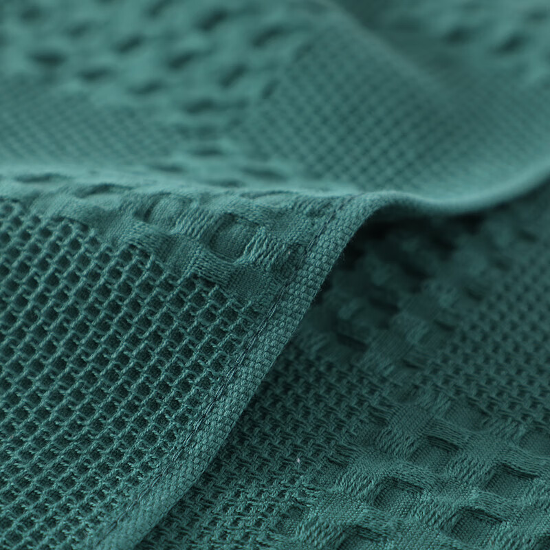 蜜乐暖A类100%纯棉枕巾7A抗菌防螨枕头巾男士防油防汗全棉防脱落枕头套 艾格绿 【新疆长绒棉 7A抗菌防螨】 【棉花晒足3000小时】52x82cm【单只装】